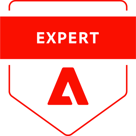 Adobe Certified Expert badge